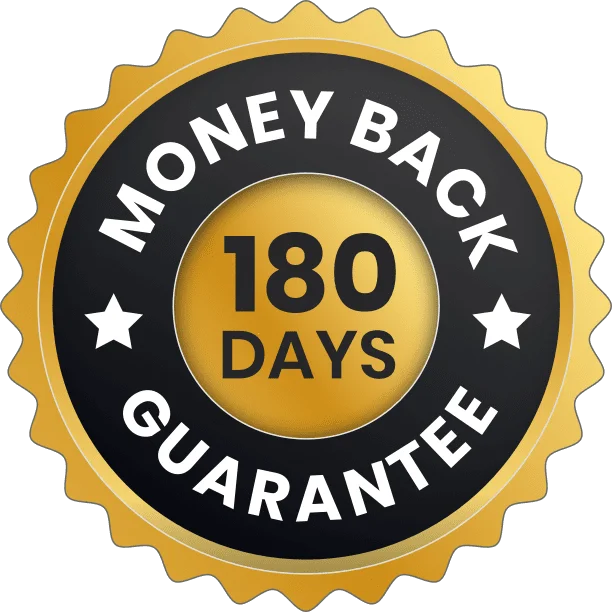 Lung Clear Pro 180-Day Money Back Guarantee